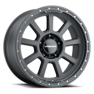 Vision Wheel Off-Road – 350 OJOS – Black – 17″x9″ 12mm – All weather Wheels – 350-7965SB12